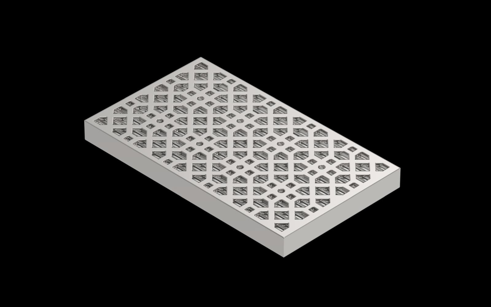 Luxury Modular Drainage Grate – Polished Finish